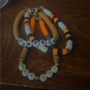 Halloween Themed Kids Beaded Bracelets